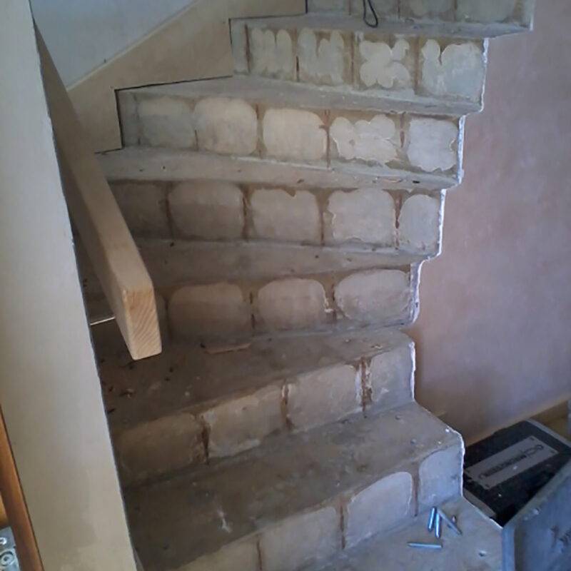 Habillage d&#8217;escalier Pfastatt 1