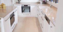 Cuisine rétro moderne laqué blanc Pfastatt 1