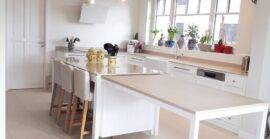 Cuisine rétro moderne laqué blanc Rixheim 0