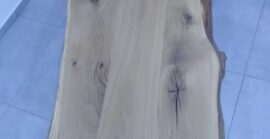 table en ch&ecirc;ne massif, bord naturel,bois massif, live edge, haut rhin, mulhouse, colmar, alsace, ensisheim Illzach 1