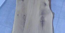 table en chêne massif, bord naturel,bois massif, live edge, haut rhin, mulhouse, colmar, alsace, ensisheim Illzach 1